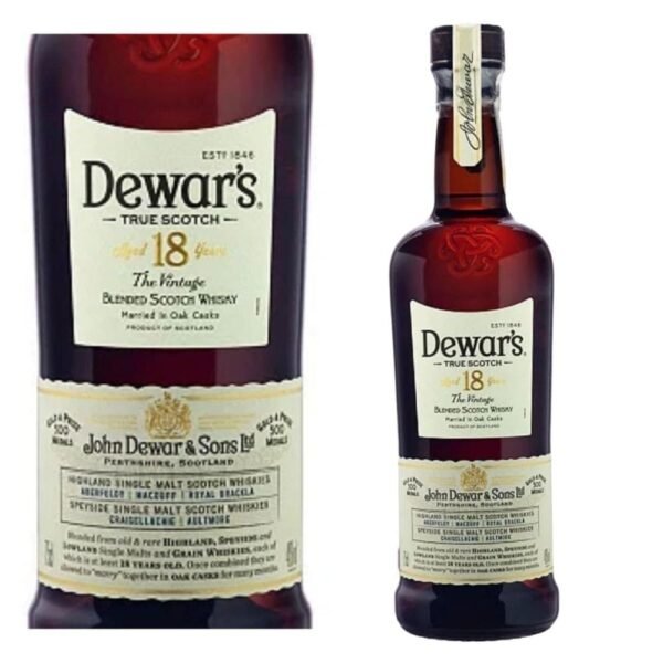 Dewar's Whisky 18 anos 750ml - Imagem 2