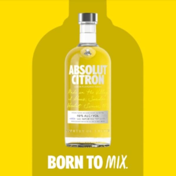 Absolut Vodka Citron 750ml - Imagem 4