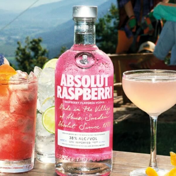 Absolut Vodka Raspberri 750ml - Imagem 2