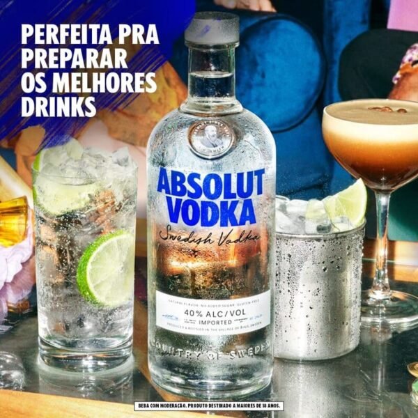Absolut Vodka 1 Litro - Imagem 4